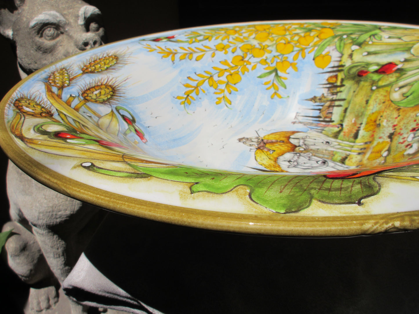 piatto di ceramica