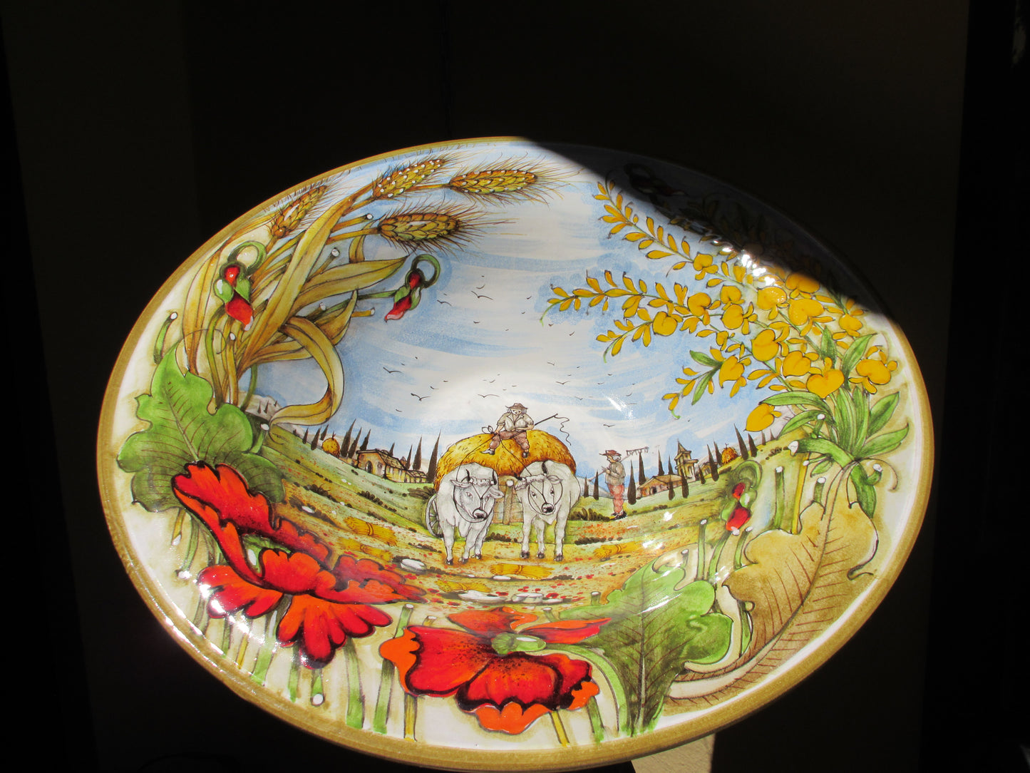 piatto di ceramica