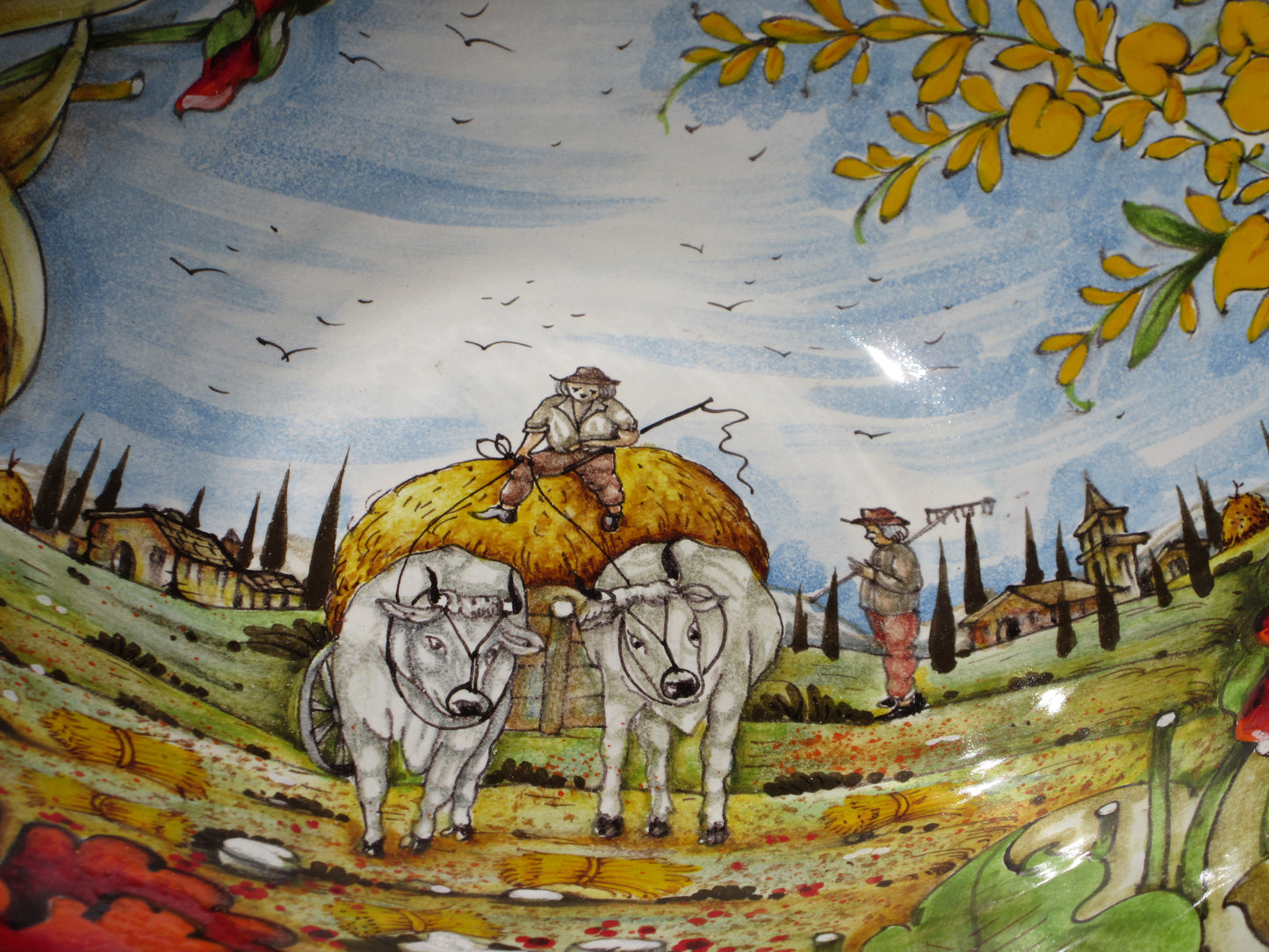 piatto di ceramica