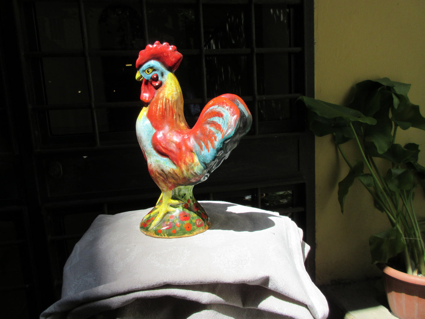 gallo di ceramica