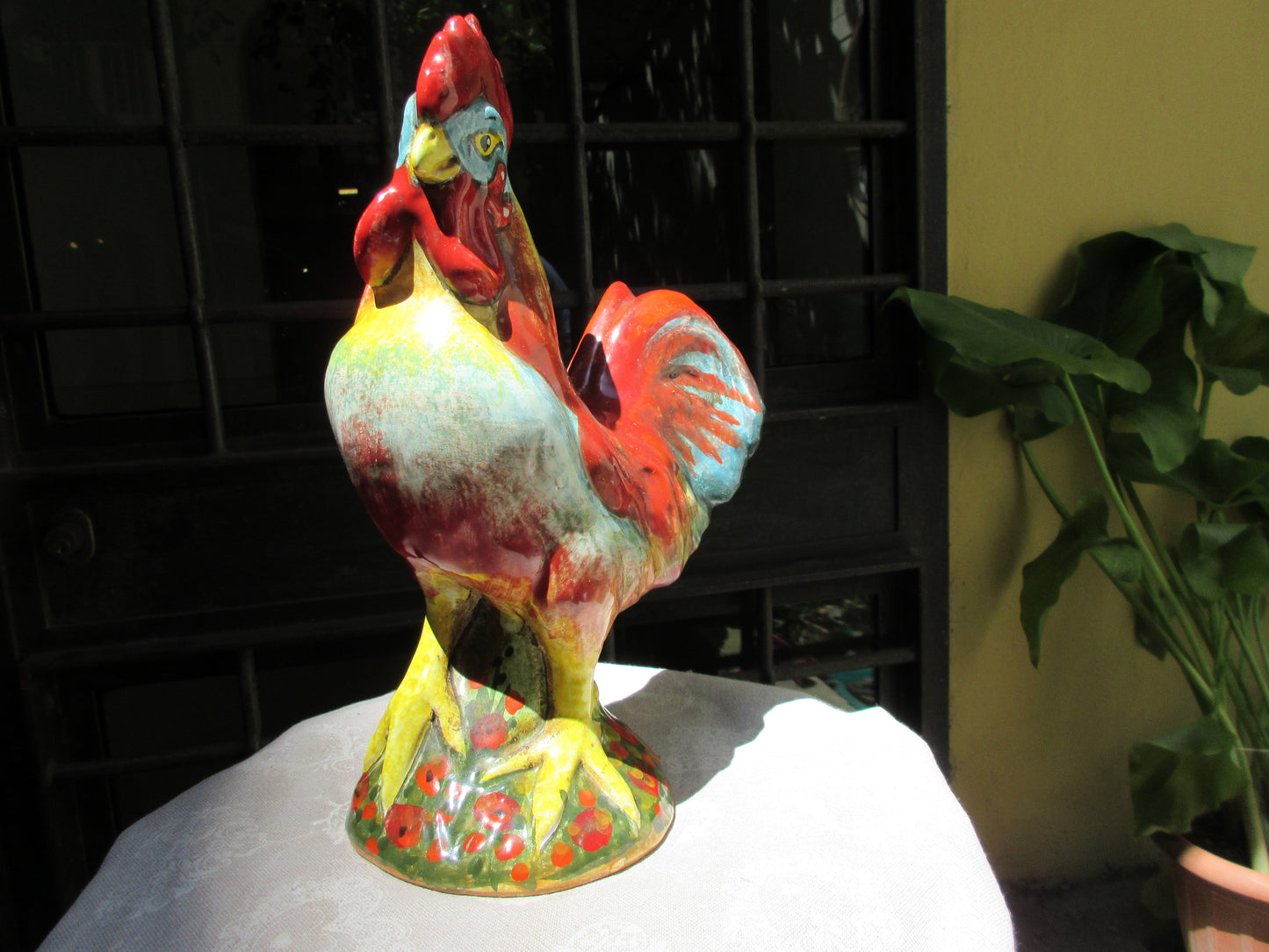 gallo di ceramica