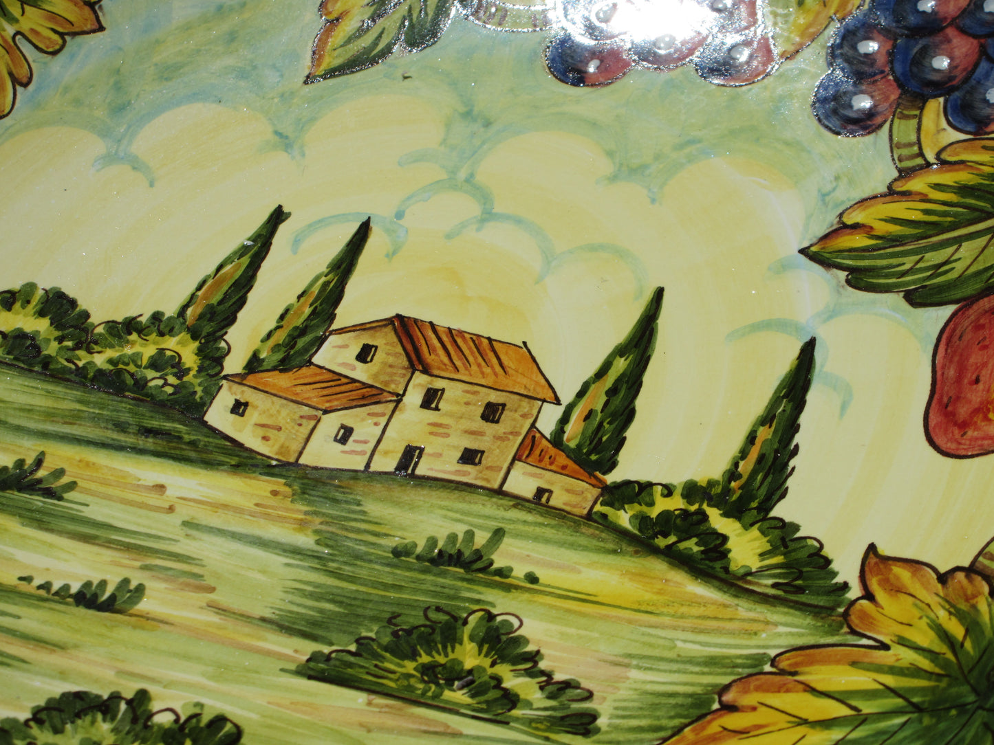 Piatto in ceramica