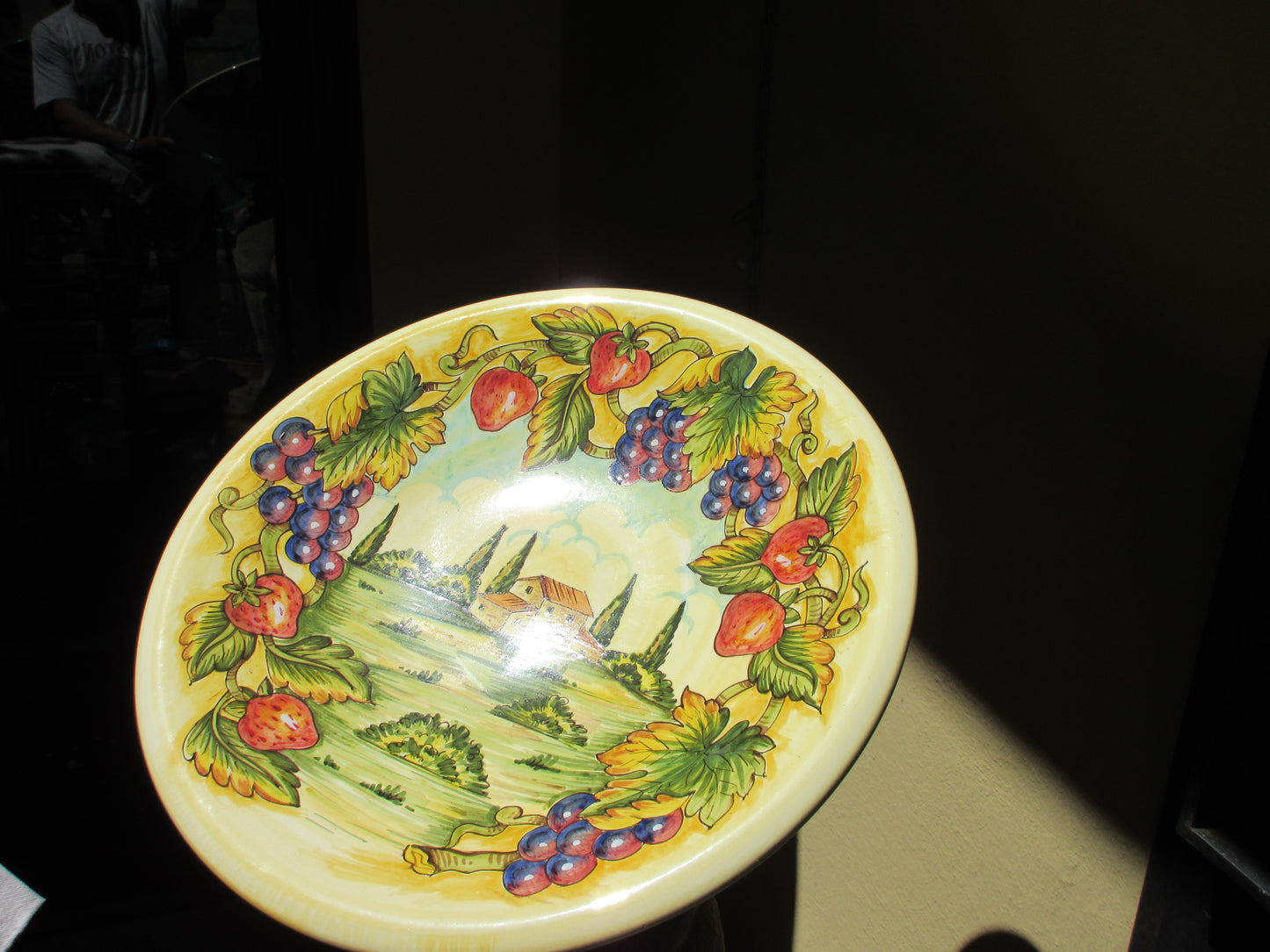Piatto in ceramica