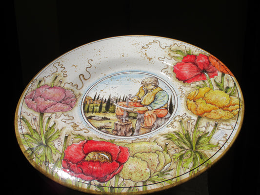 Piatto in ceramica