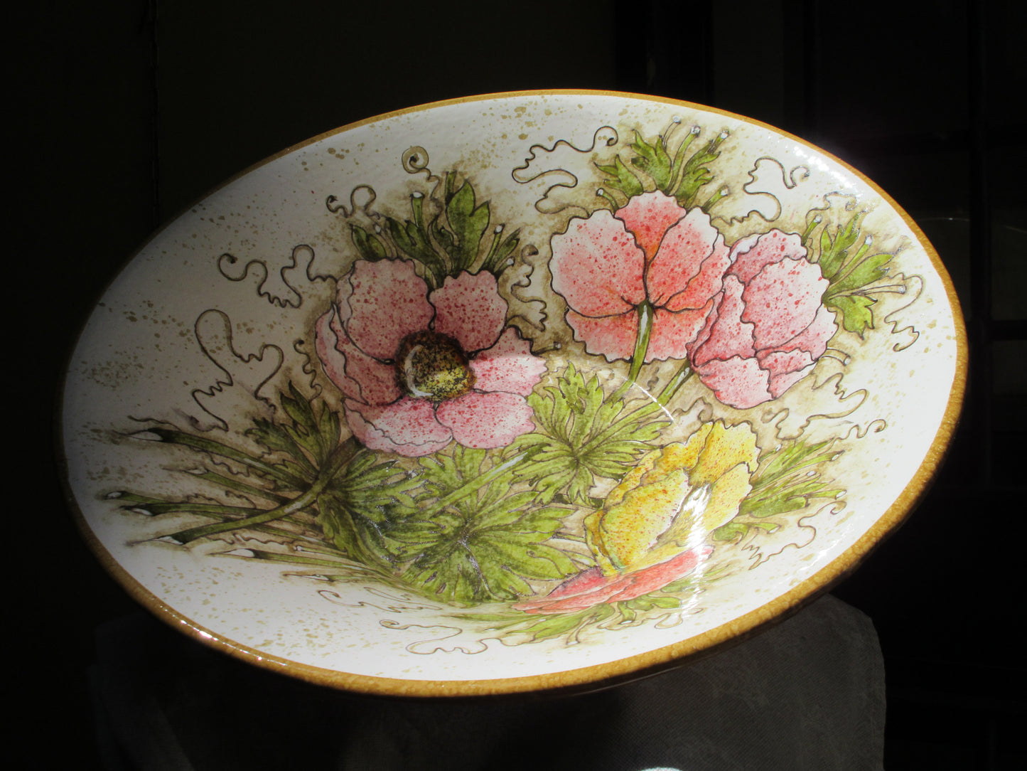 Centrotavola in ceramica per la tavola