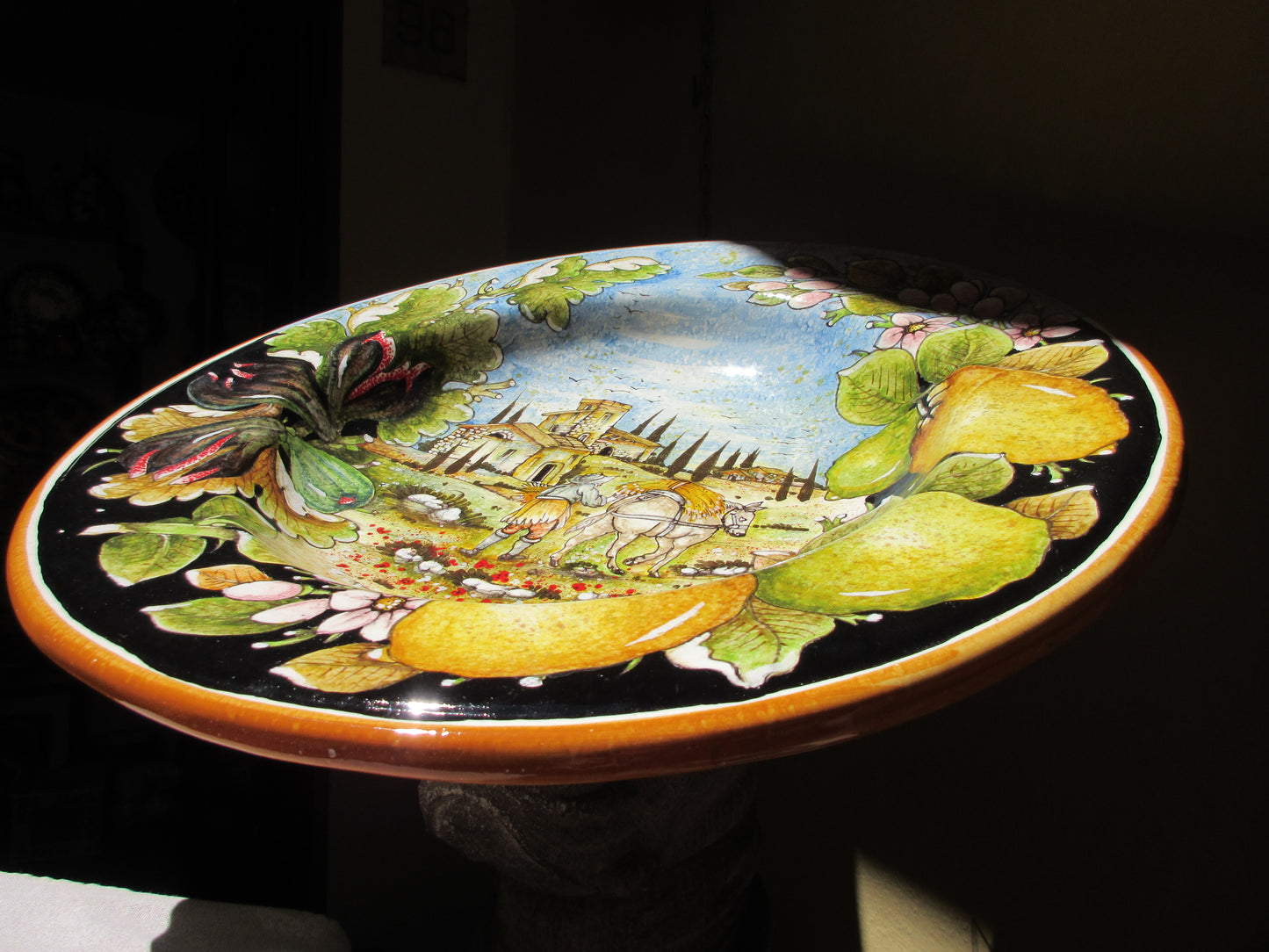piatto di ceramica