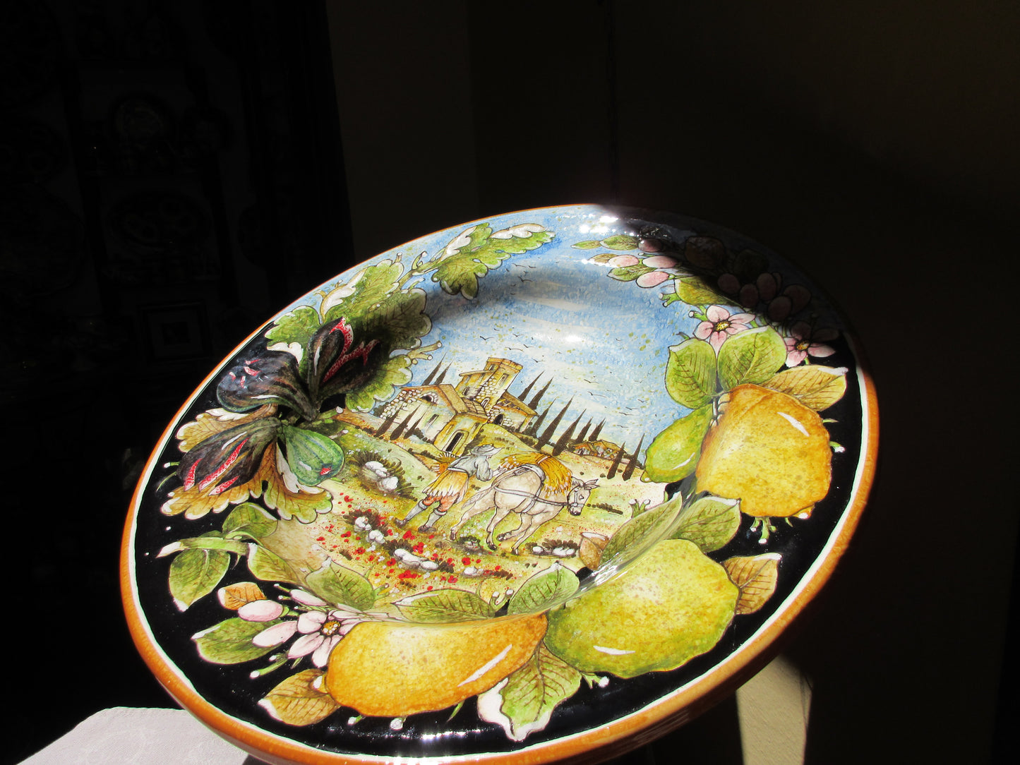piatto di ceramica
