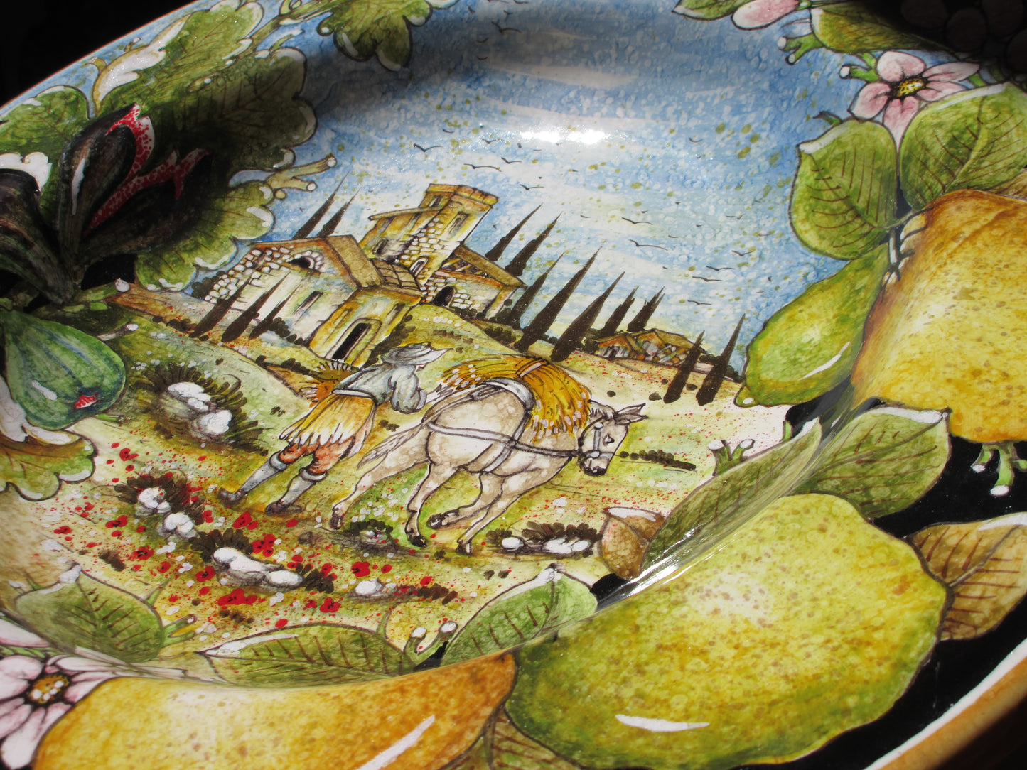 piatto di ceramica
