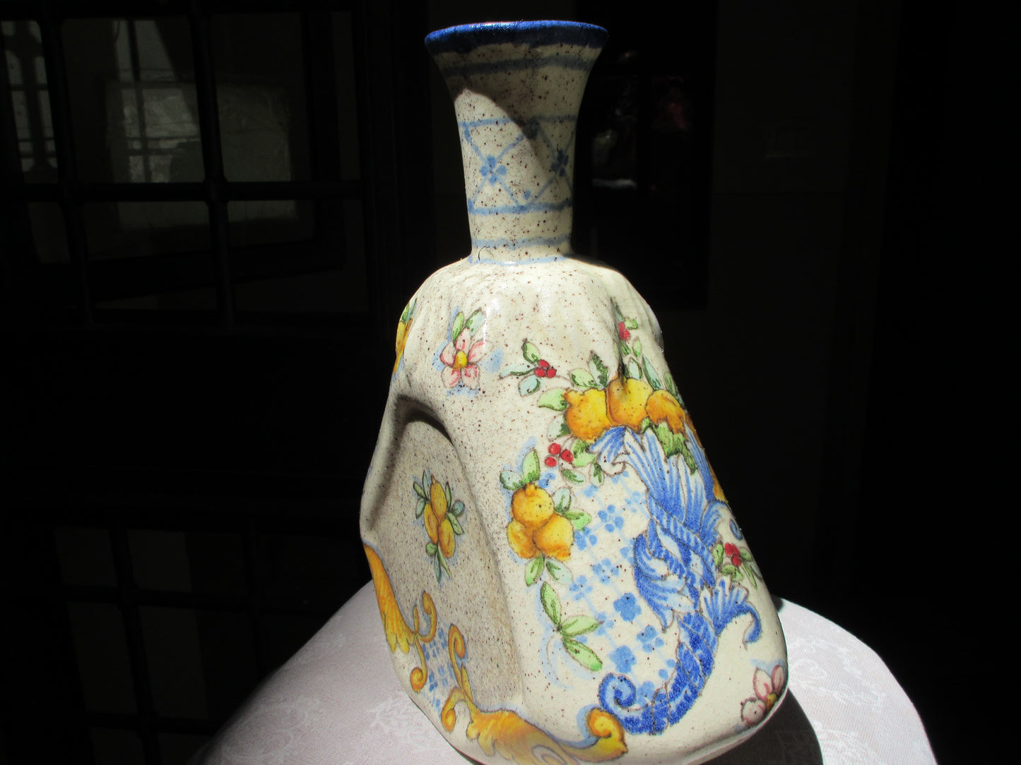 Vaso in ceramica fiorentina