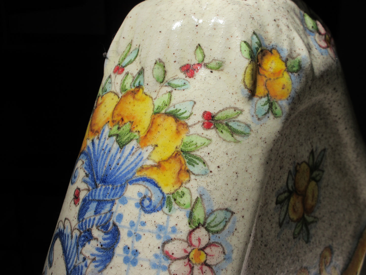 Vaso in ceramica fiorentina