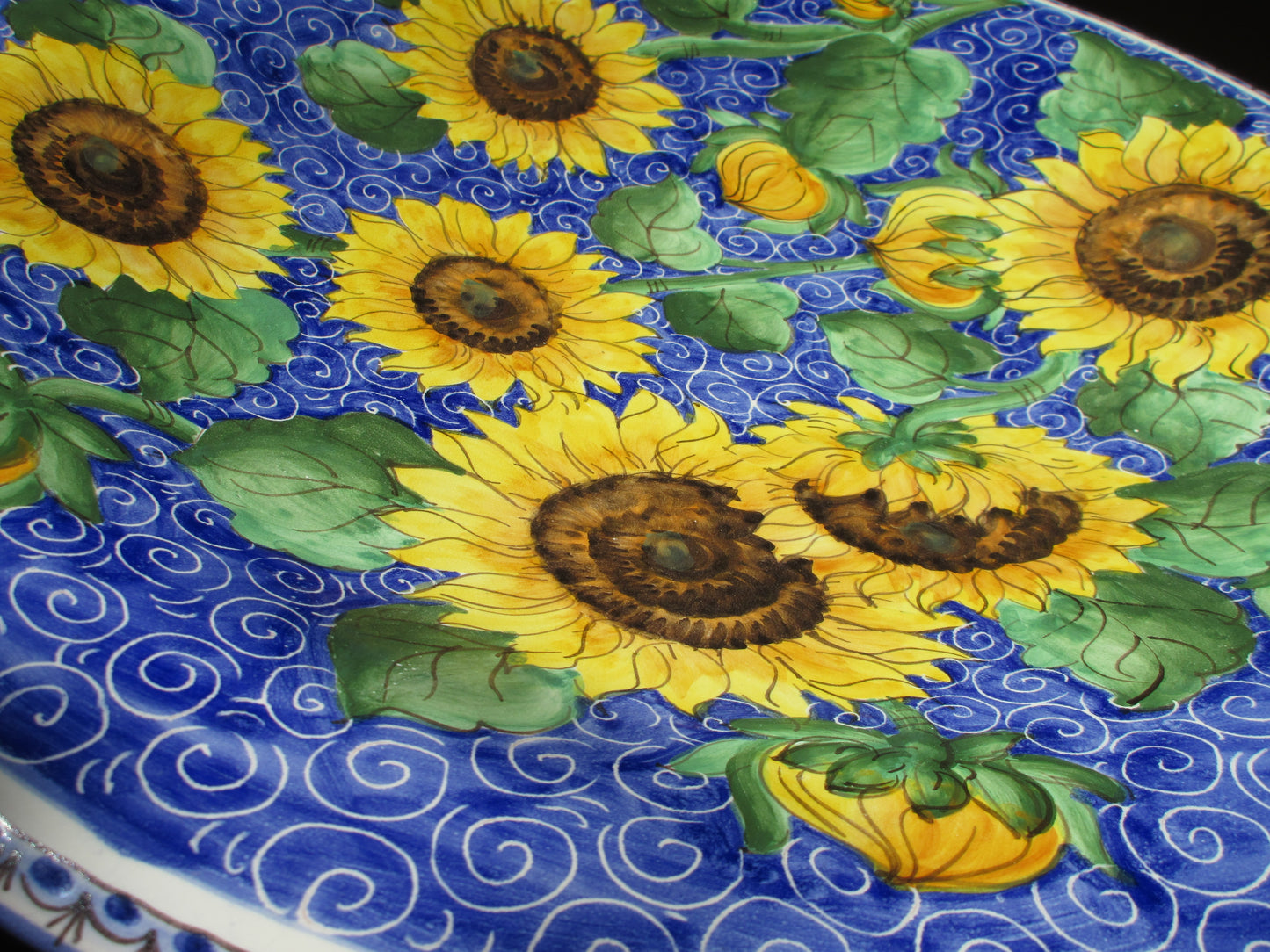 Piatto in ceramica