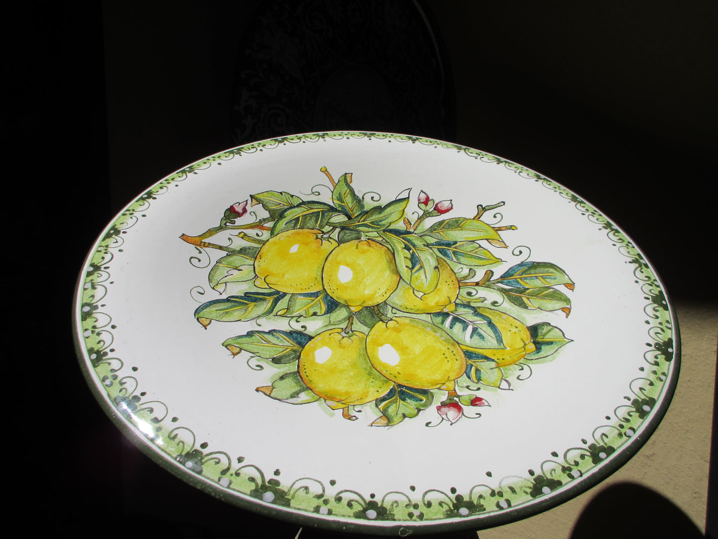piatto di ceramica