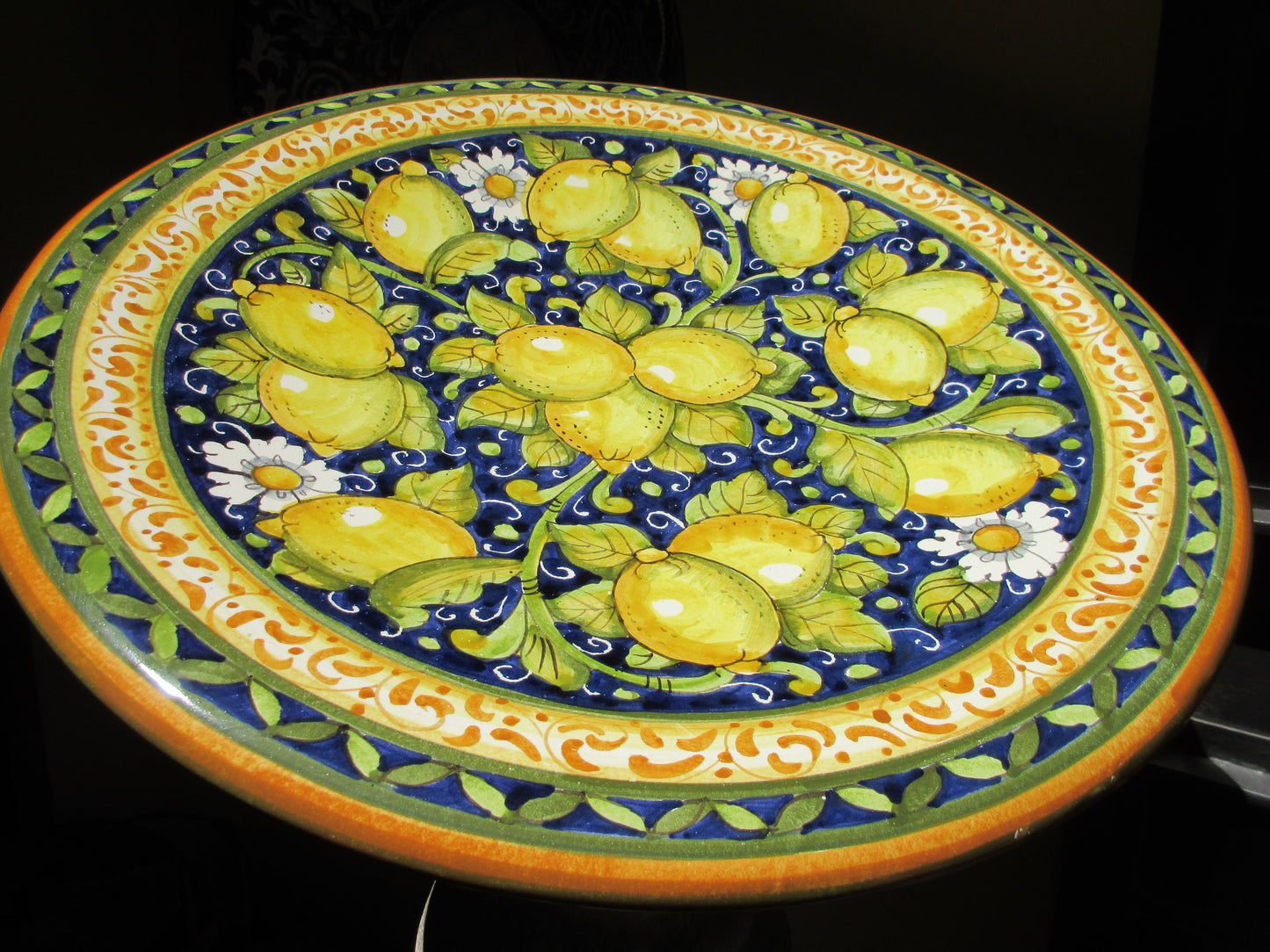 piatto di ceramica