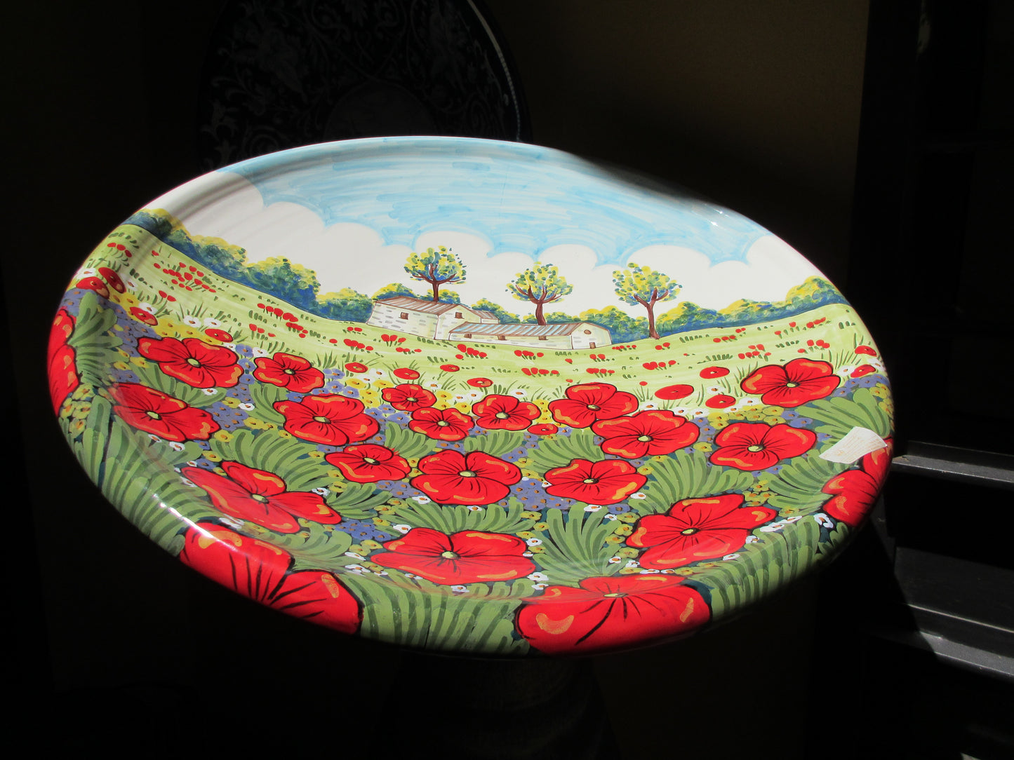 piatto di ceramica