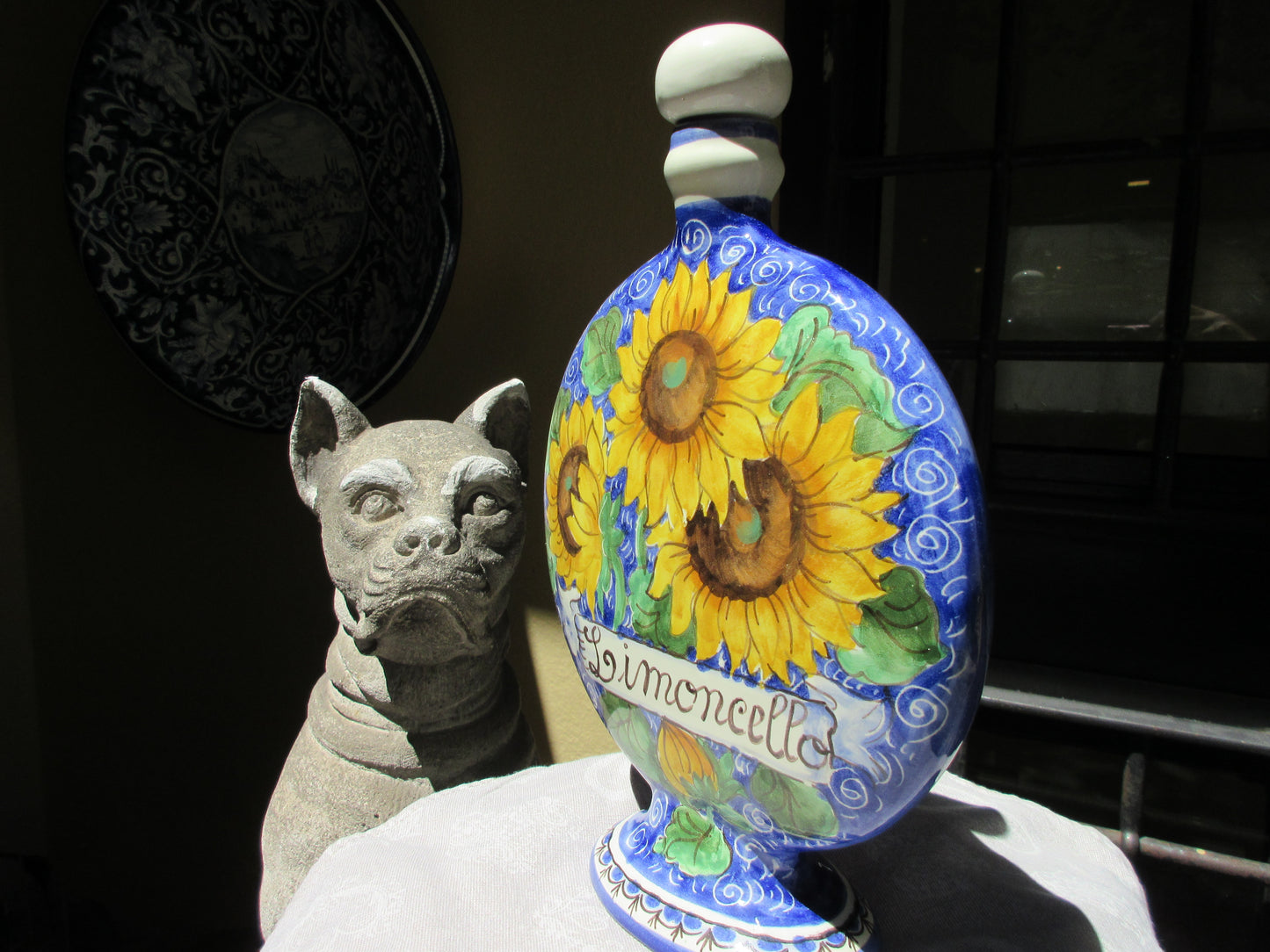 bottiglia in ceramica per limoncello