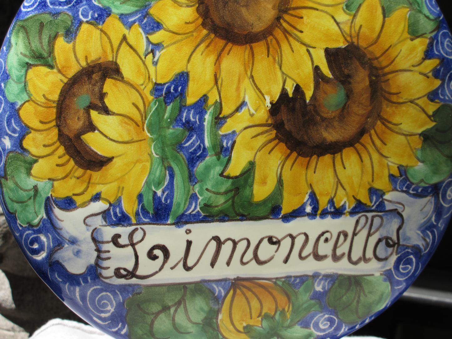 bottiglia in ceramica per limoncello
