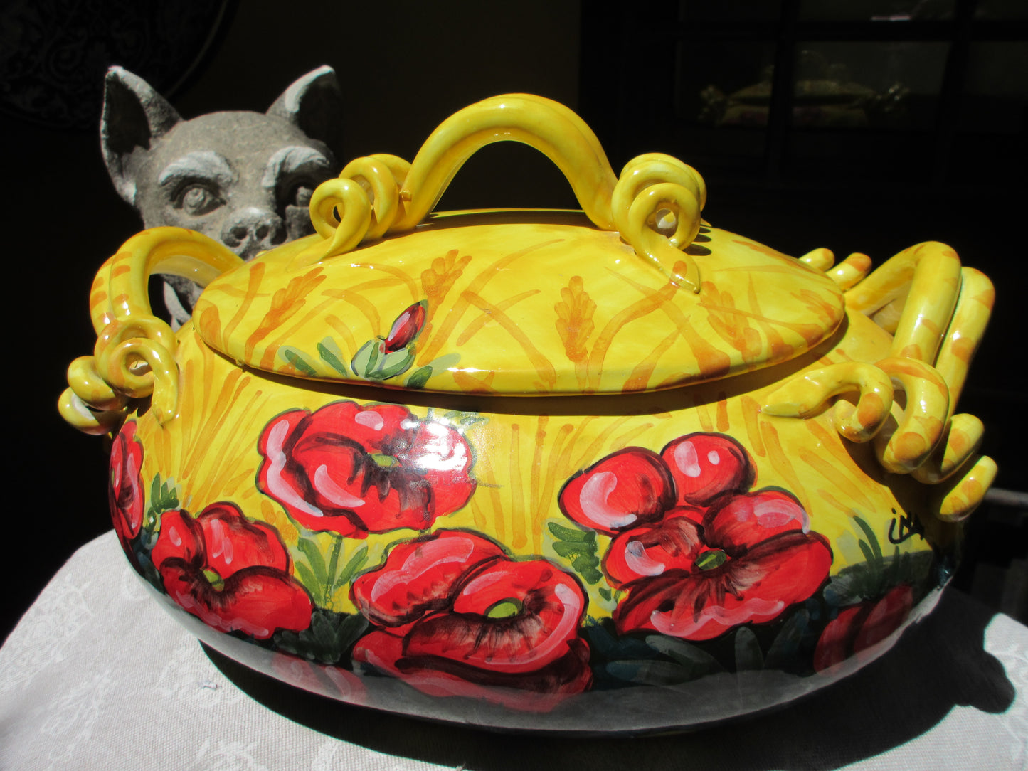 ceramic soup tureen