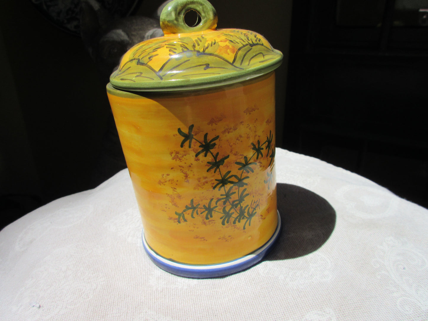 ceramic container jar set