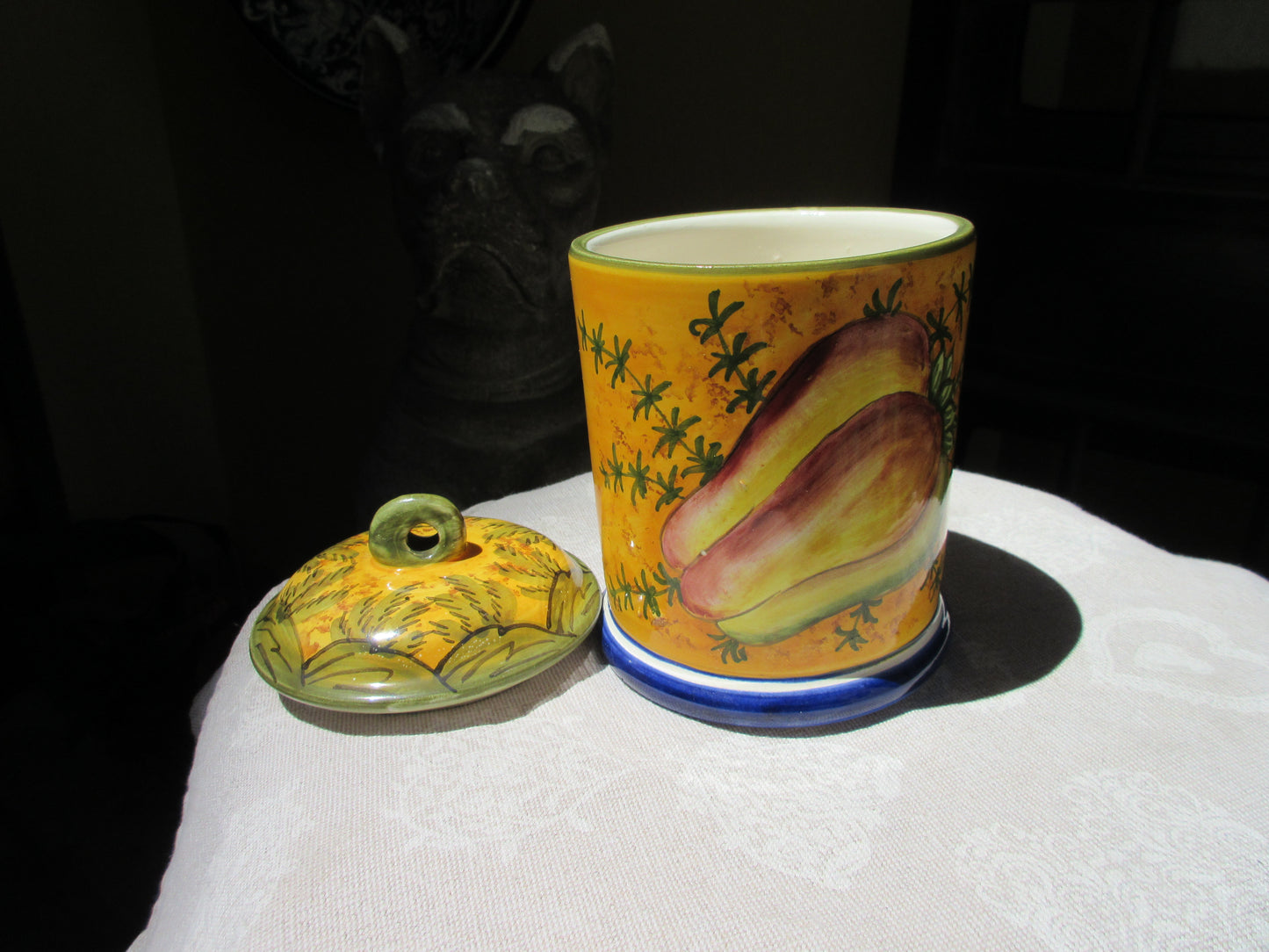 ceramic container jar set