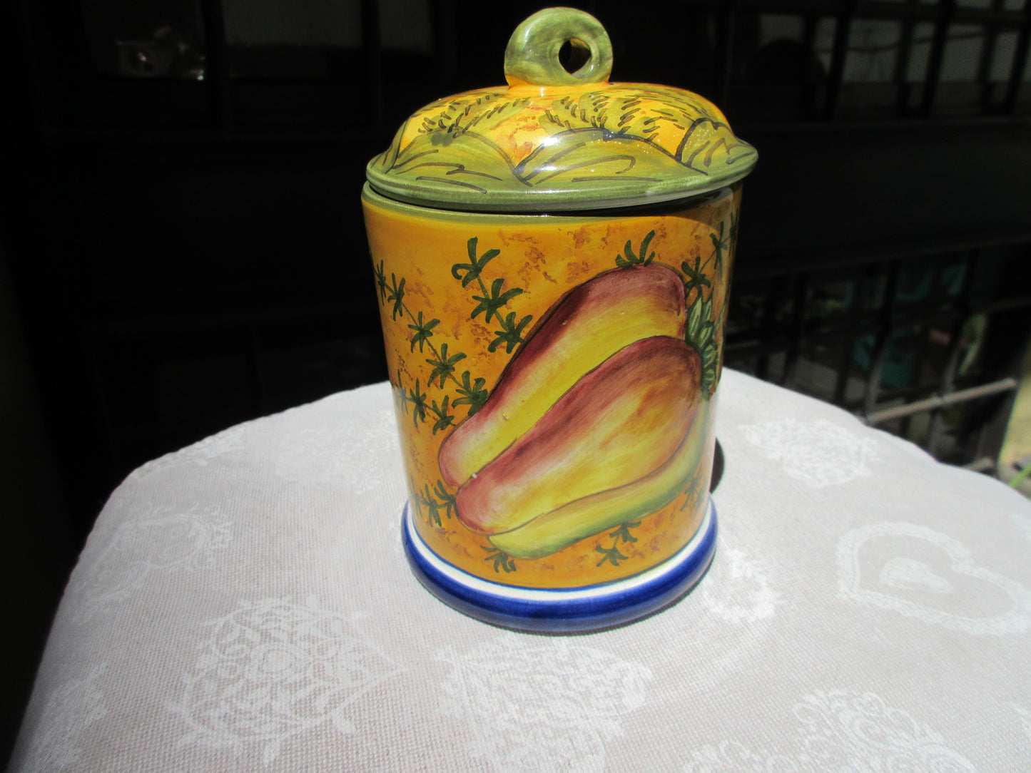 ceramic container jar set