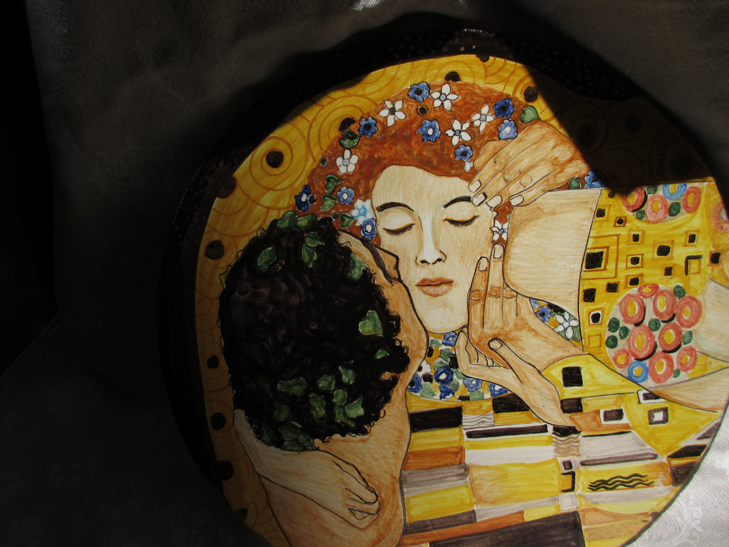 decorazione in piastrelle di ceramica