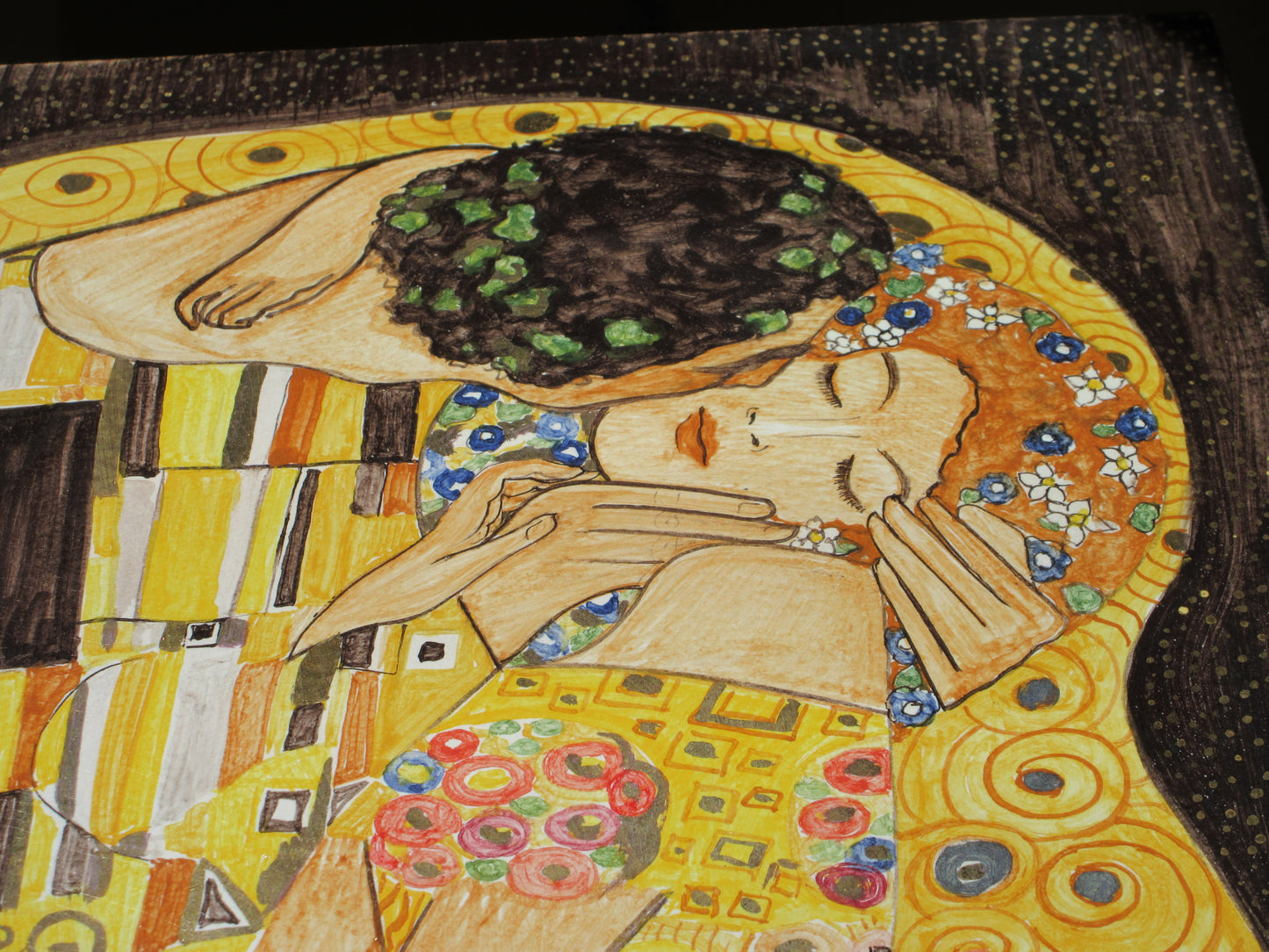 Piastrella in ceramica Klimt