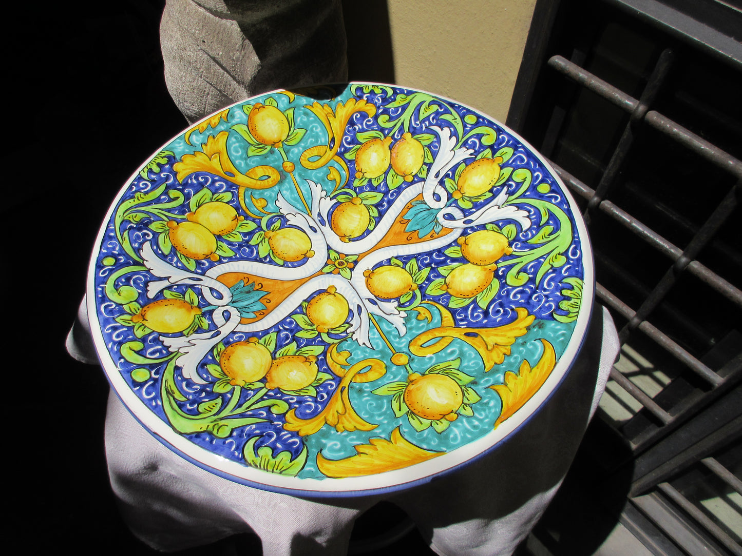 piatto di ceramica