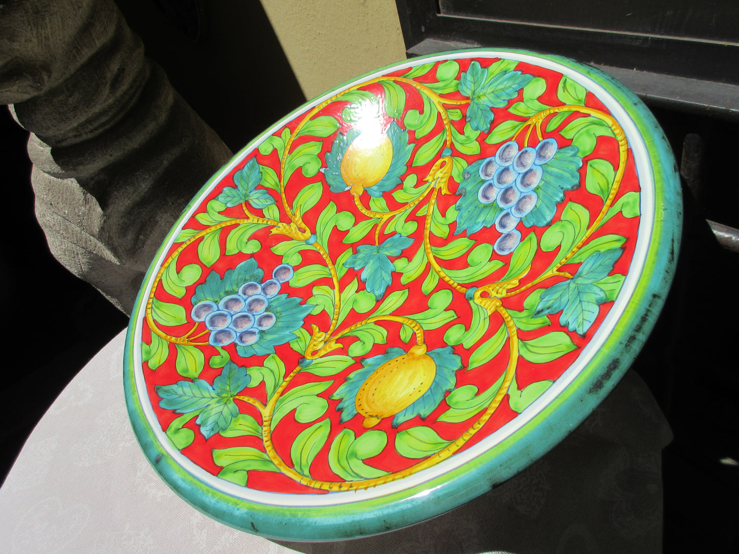 ceramic plate handmade