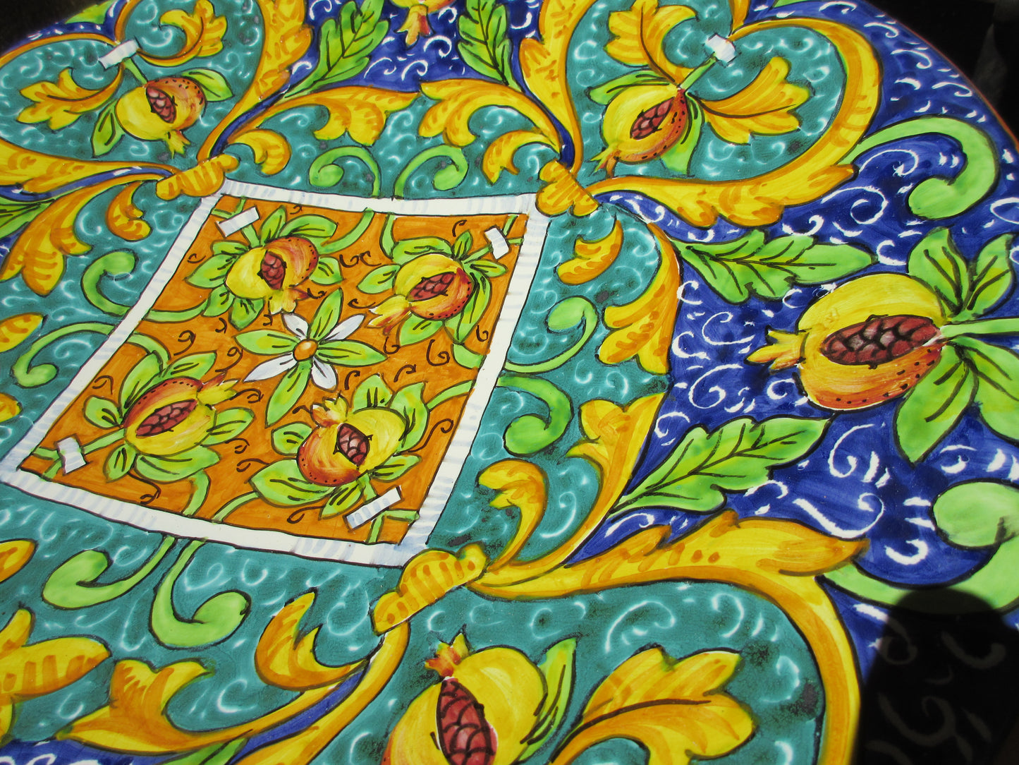 piatto di ceramica