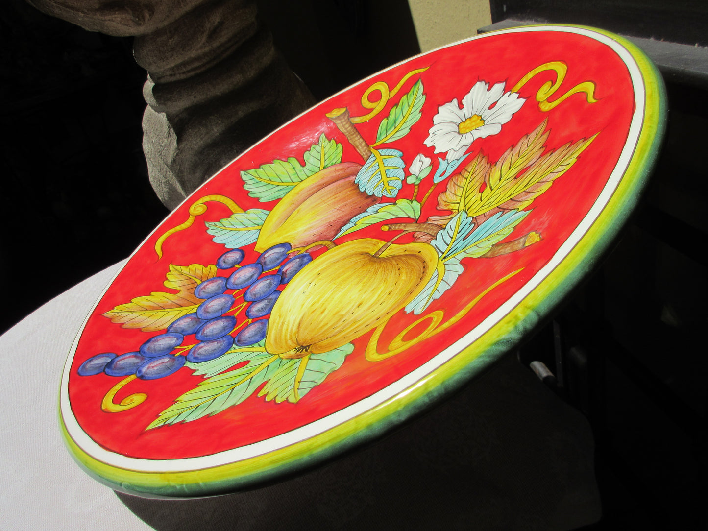 ceramic plate handmade