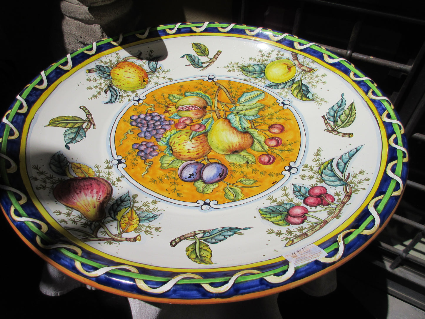 piatto di ceramica