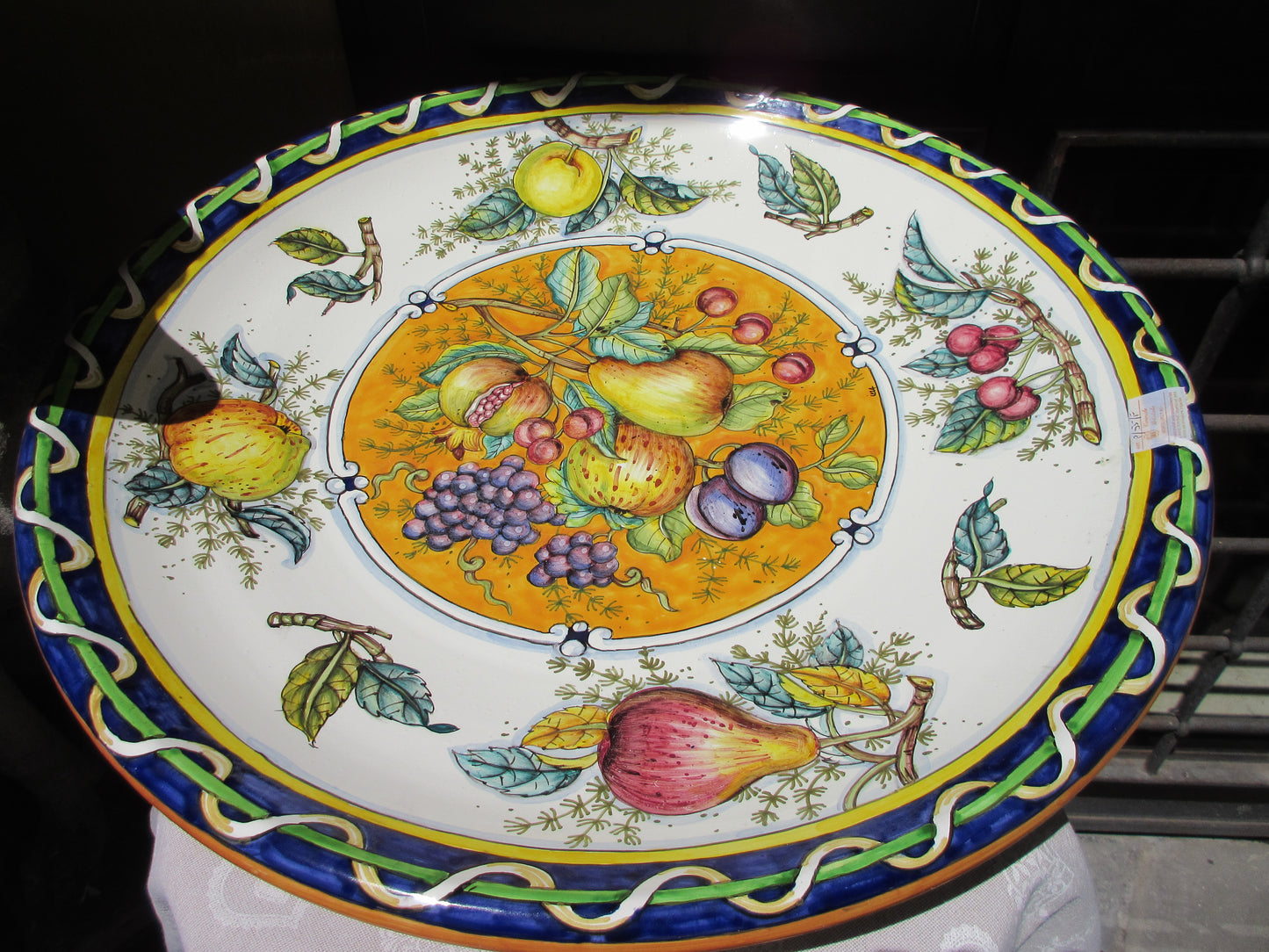 piatto di ceramica