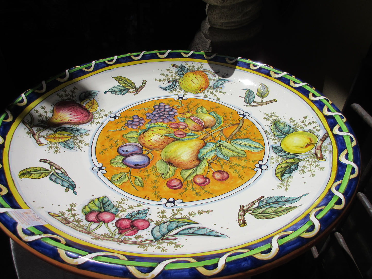 piatto di ceramica
