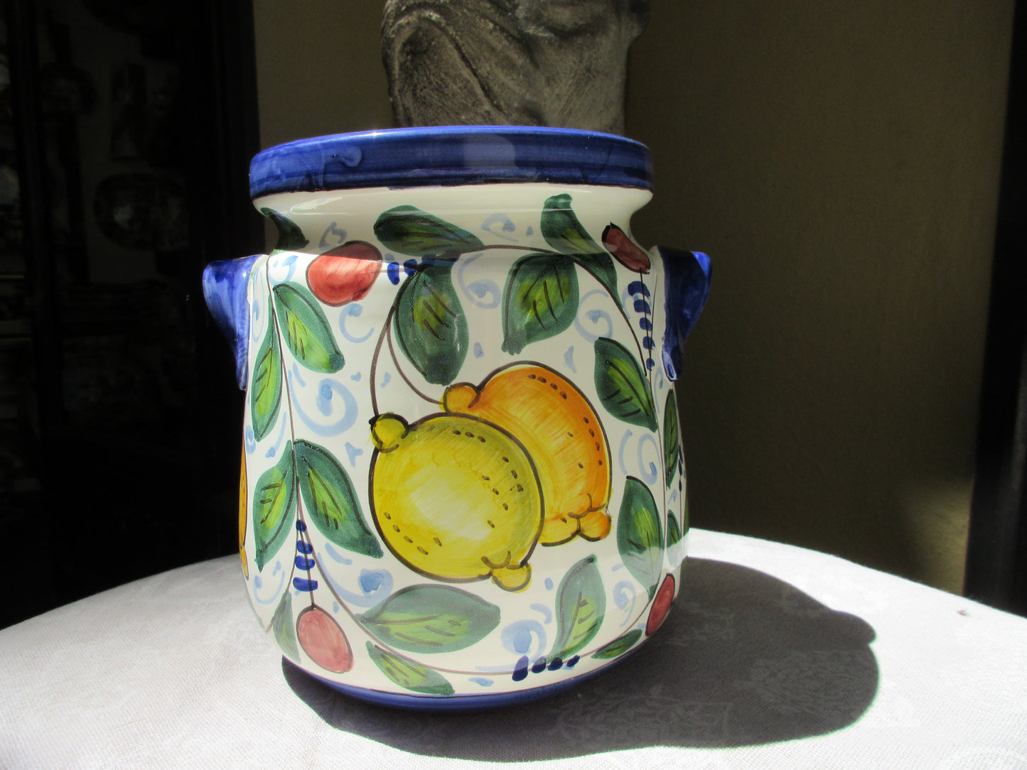 Portautensili in ceramica