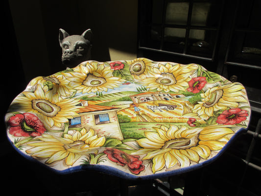 piatto di ceramica
