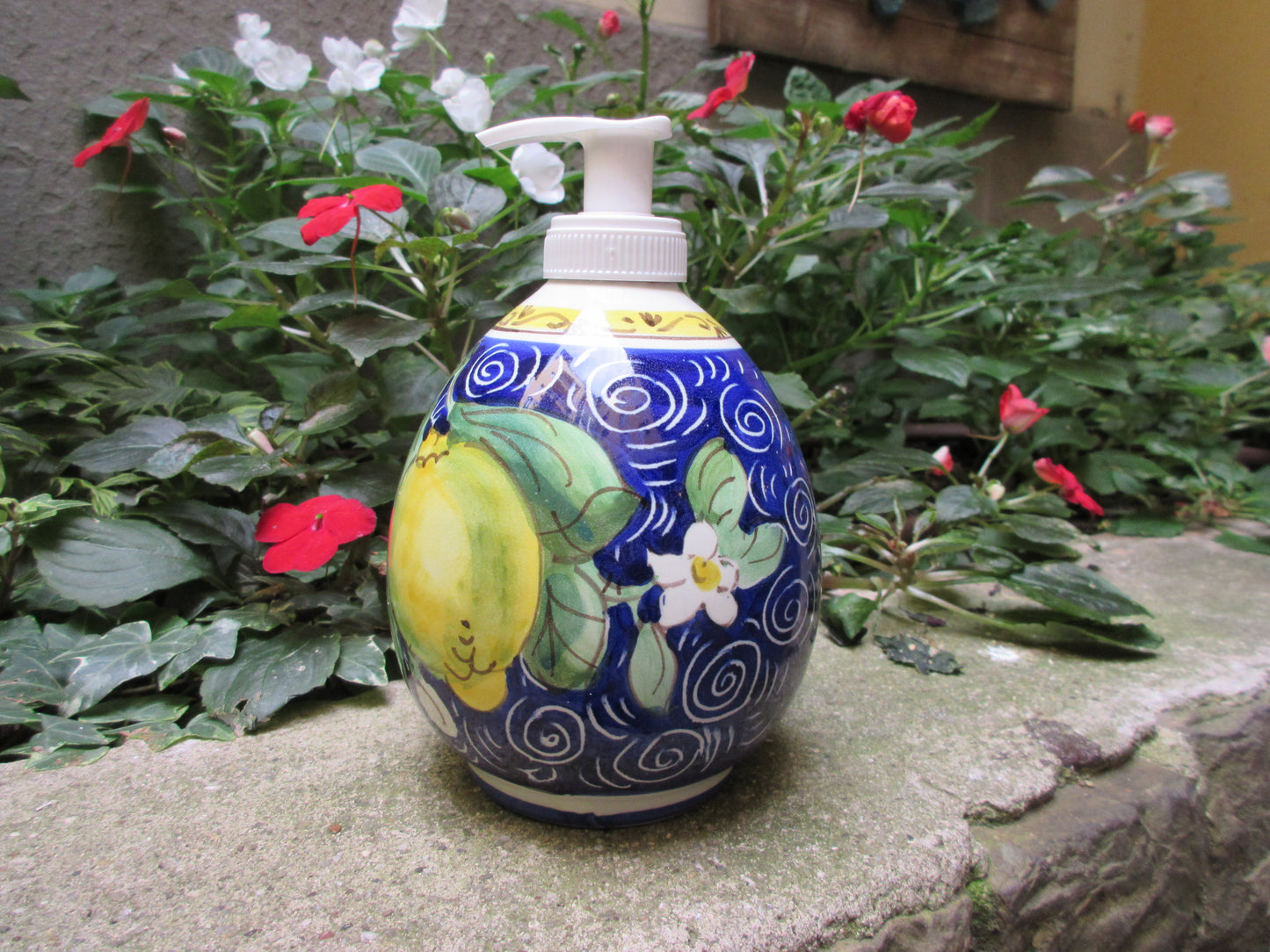 ceramic soap dispenser