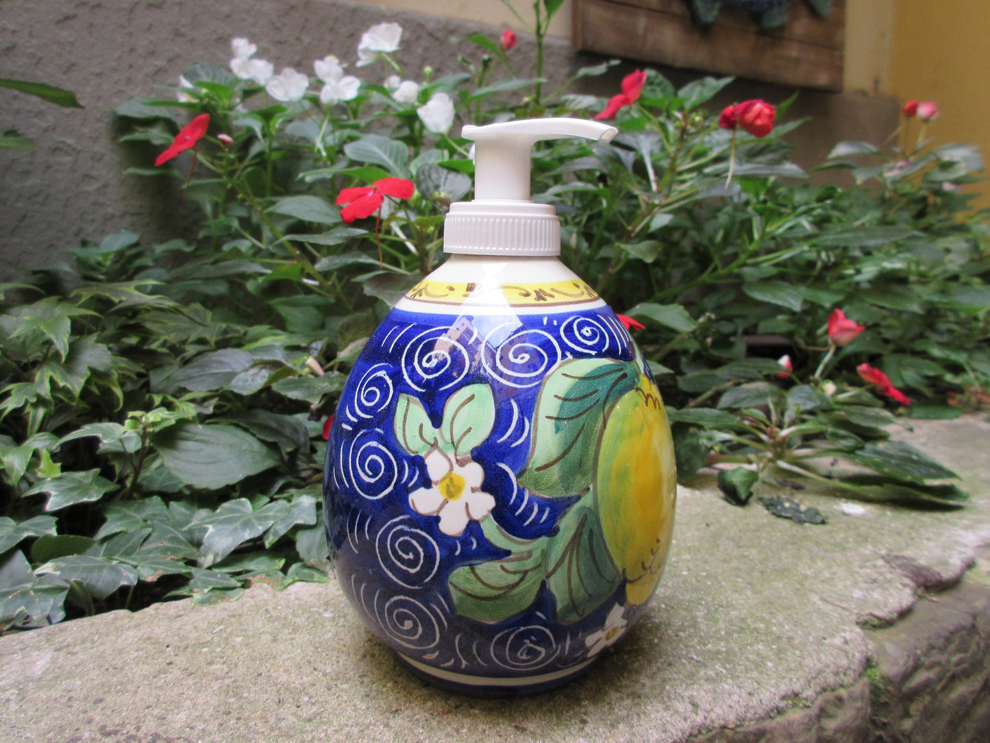 ceramic soap dispenser