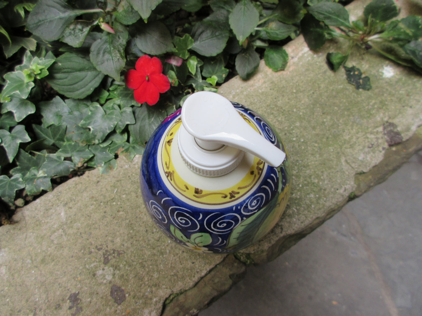 ceramic soap dispenser