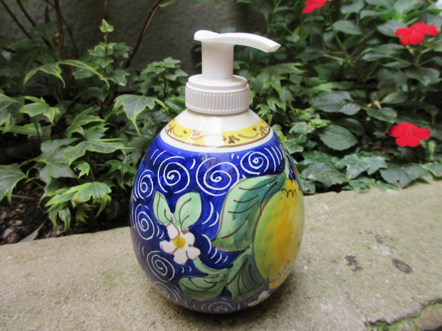 ceramic soap dispenser