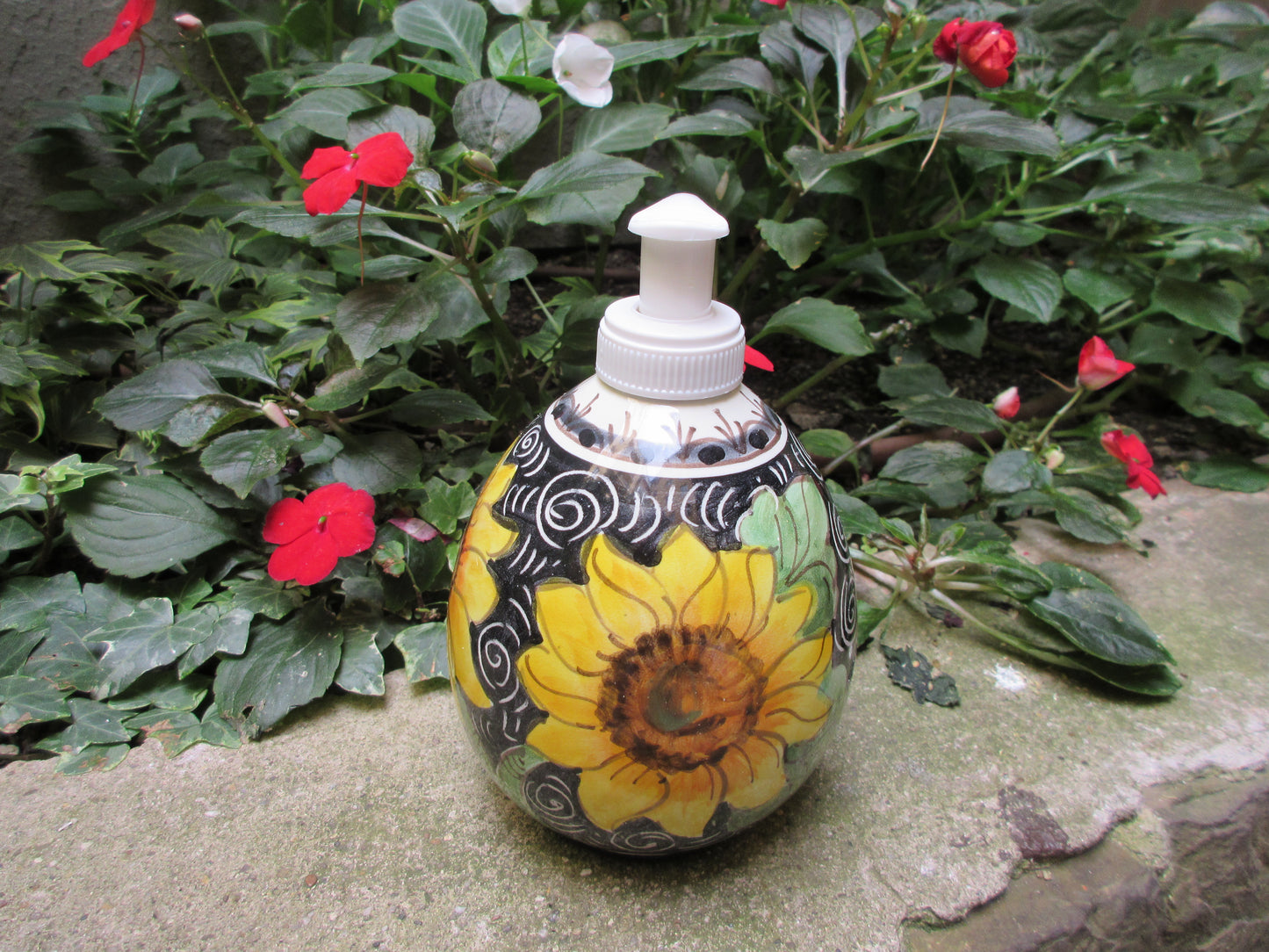 ceramic soap dispenser