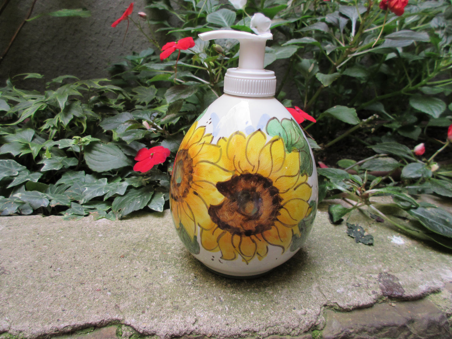 ceramic soap dispenser
