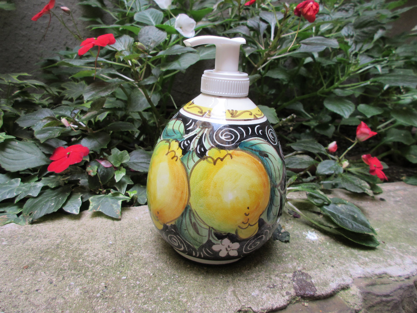 ceramic soap dispenser