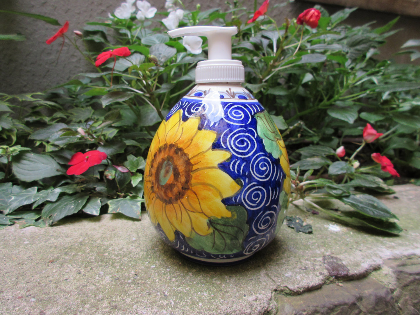 ceramic soap dispenser