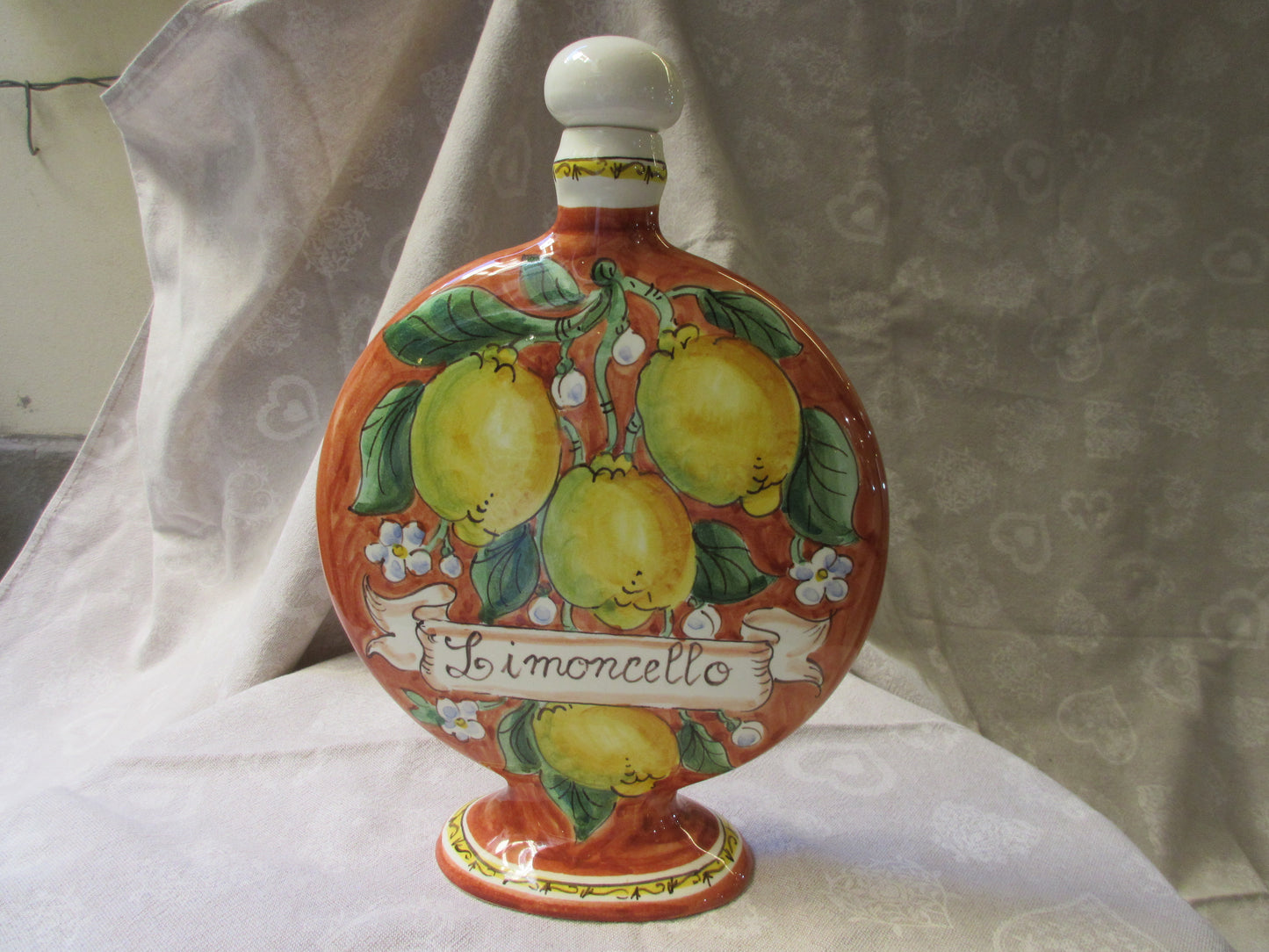 bottiglia in ceramica per limoncello