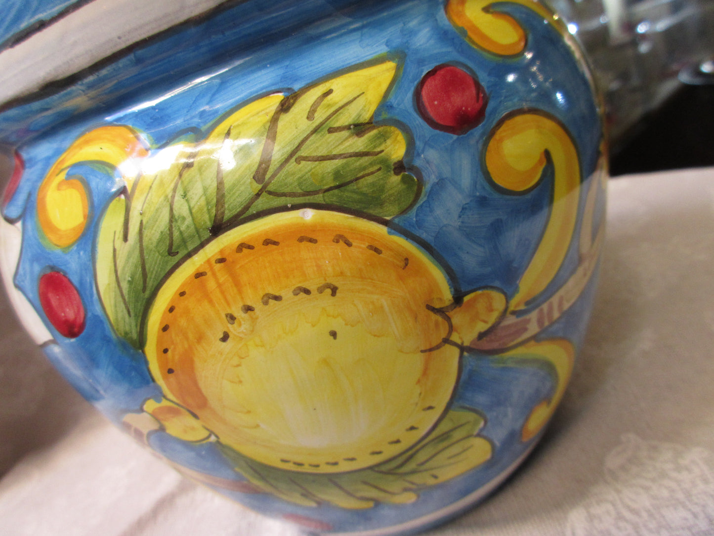 ceramic coffee/sugar jar set