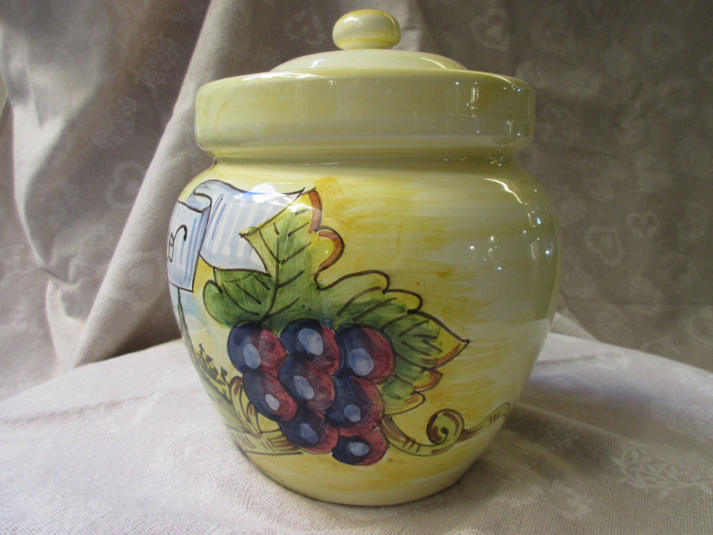ceramic sugar jar