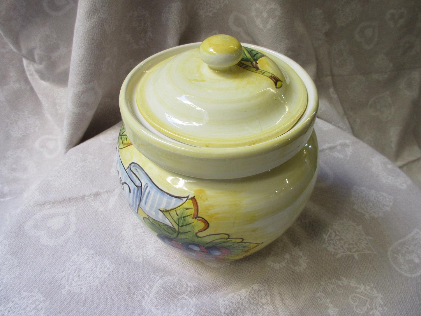 ceramic sugar jar