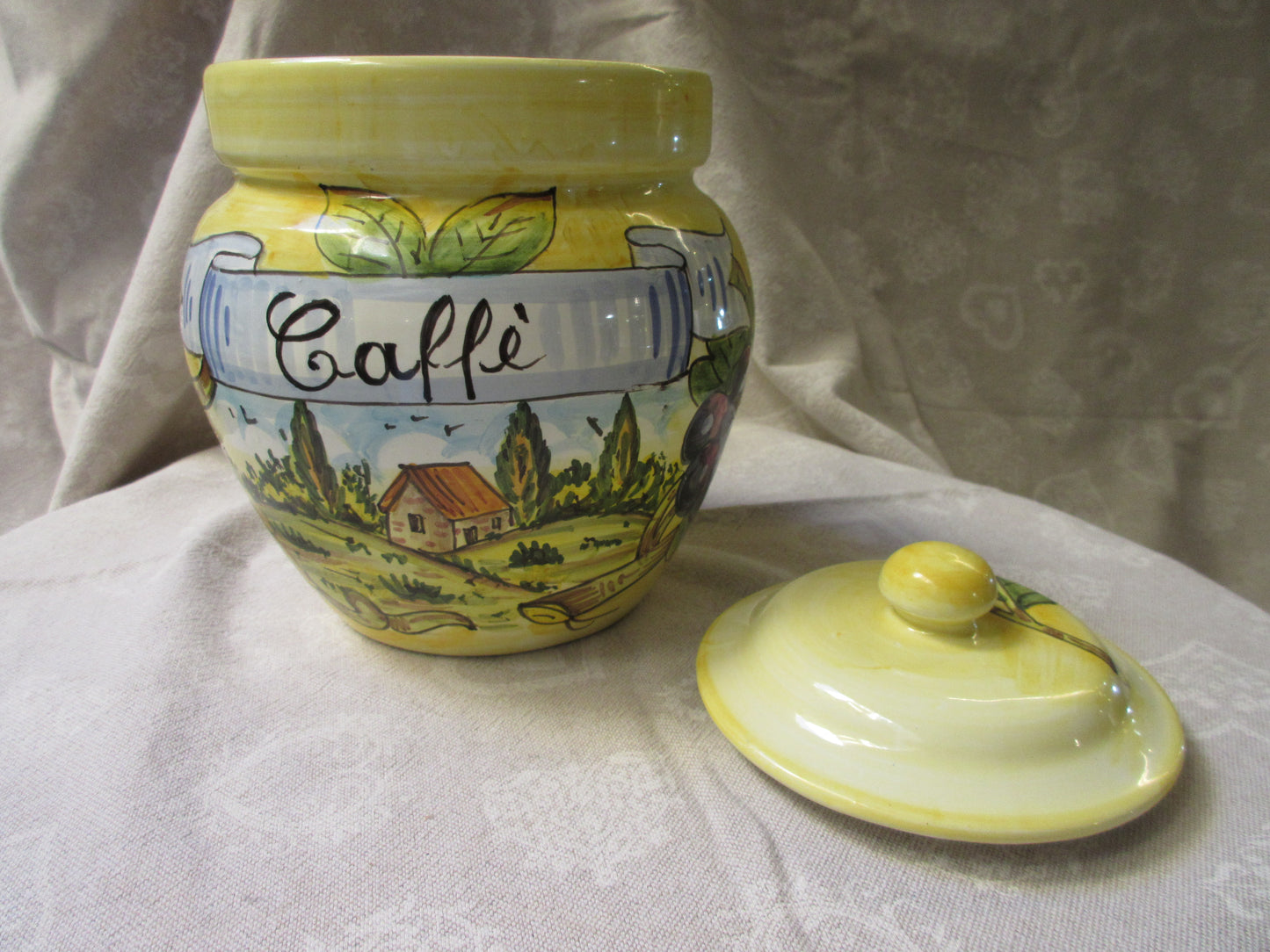ceramic sugar jar