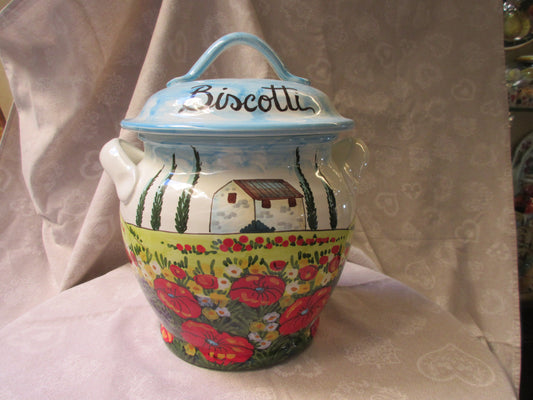 barattolo per biscotti in ceramica per cucina