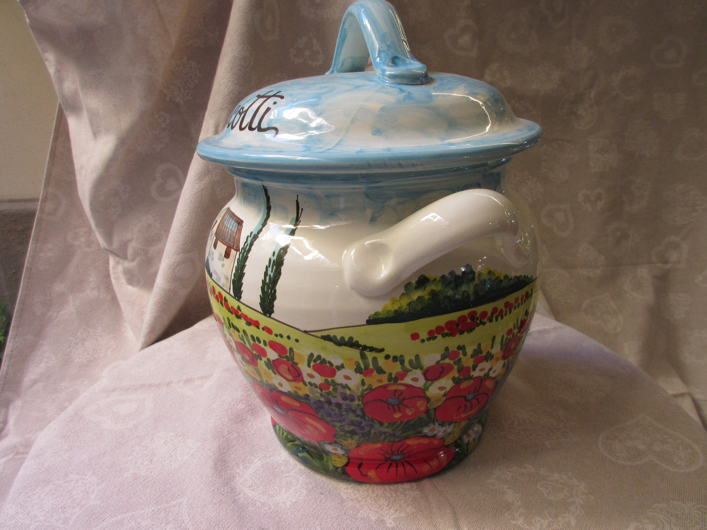barattolo per biscotti in ceramica per cucina